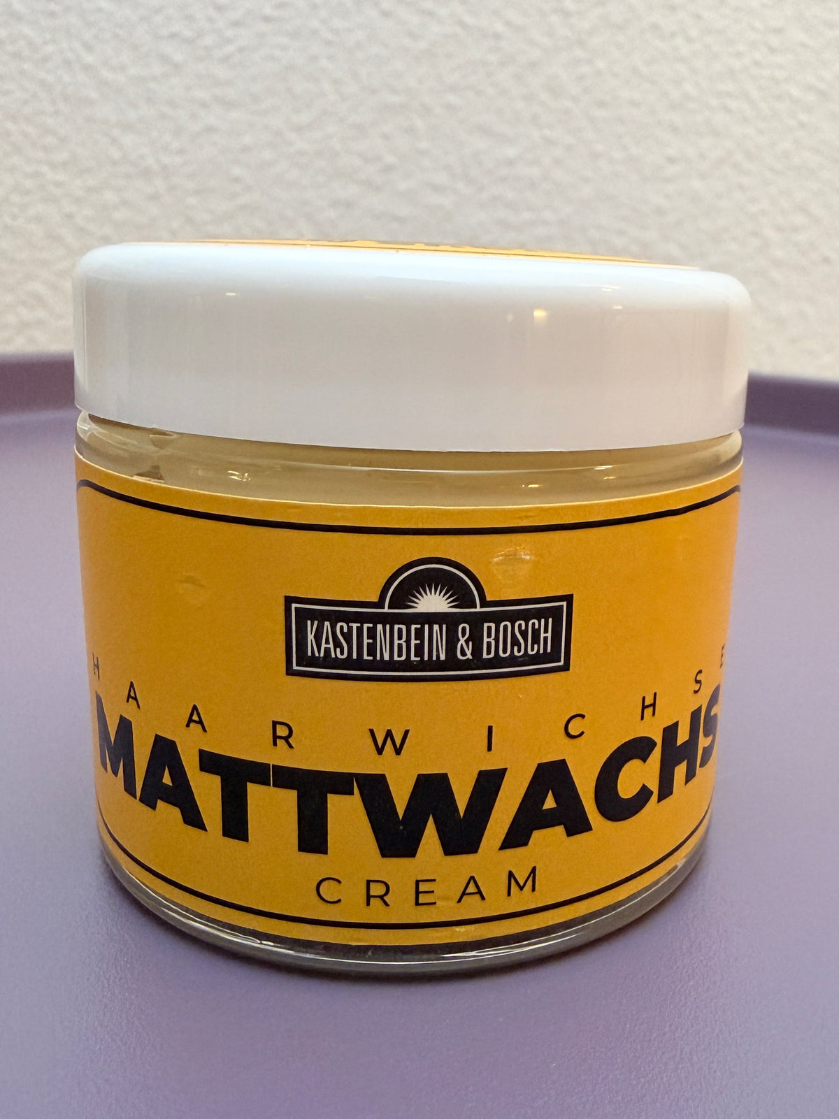 Mattwachs Creme