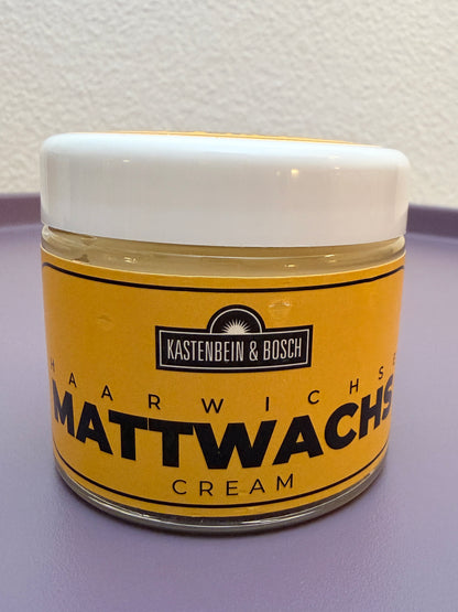Mattwachs Creme
